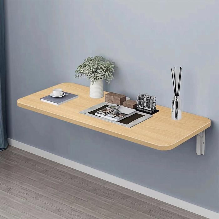 Table Murale Rabattable-MENGDA-Table Pliante-Convient Pour La Cuisine, Le Salon Et La Chambre-60 X 30 Cm-Gain De Place - Maison