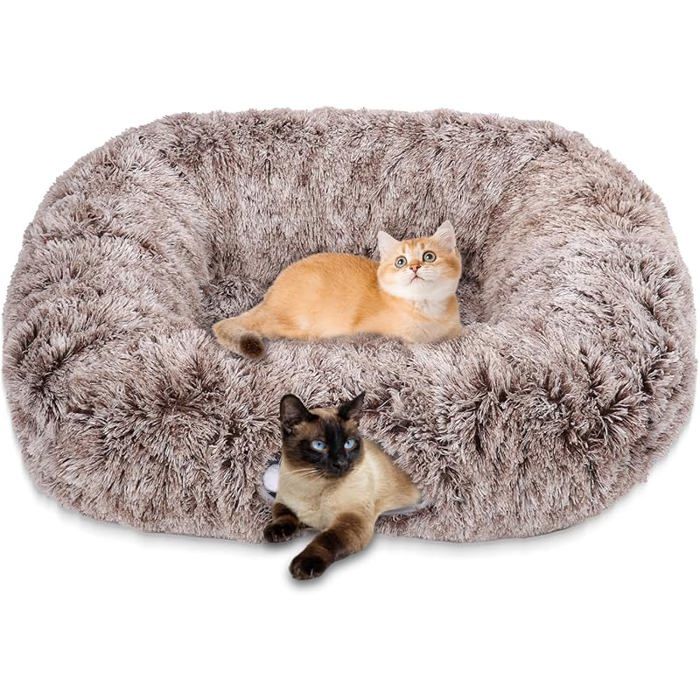 Comparer les prix de Tunnel pour Chat XXL Rectangulaire Maison du2019Intérieur et Aire de Jeu Surface de Couchage 100×82 cm + Tunnel 180 Mult CORBEILLE