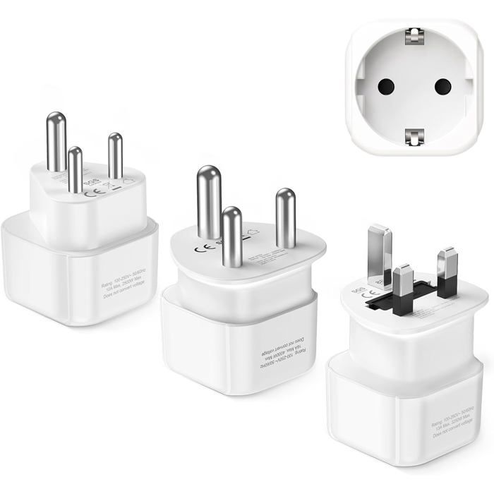 Adaptateur de Voyage combiné de Type D G et M