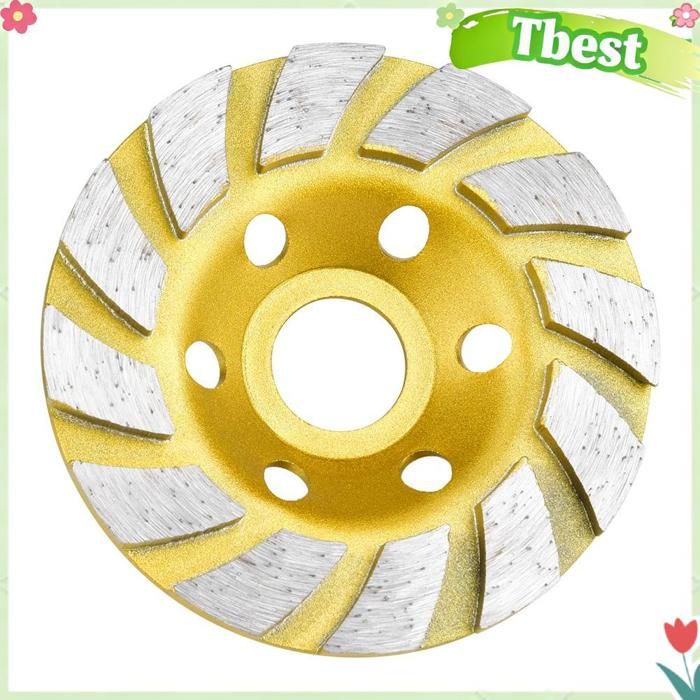 Disque de Ponçage en Diamant Tasse de 100mm Alésage de 22mm pour le Polissage de la Pierre du Béton et de la Céramique