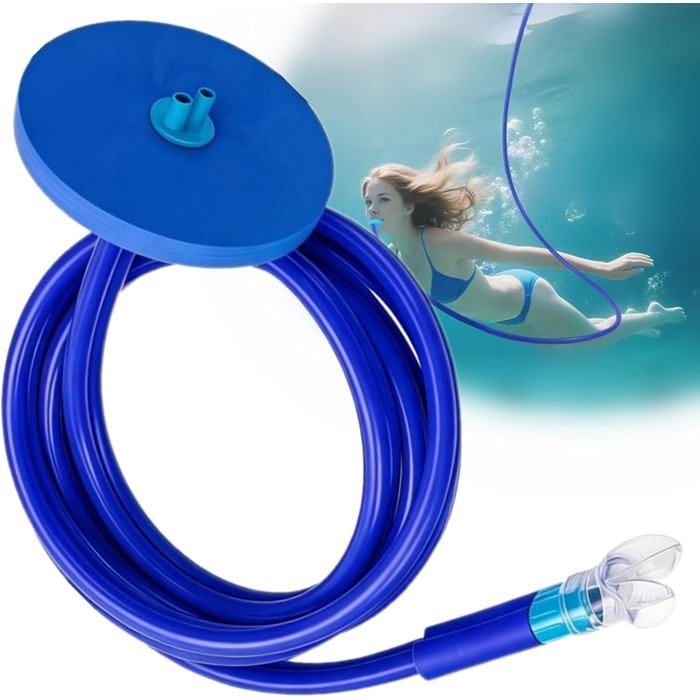 Tuba Respirateur Sec Long Ergonomique Plongée Snorkeling Nage Camping Rivière Adulte Pliable Transport