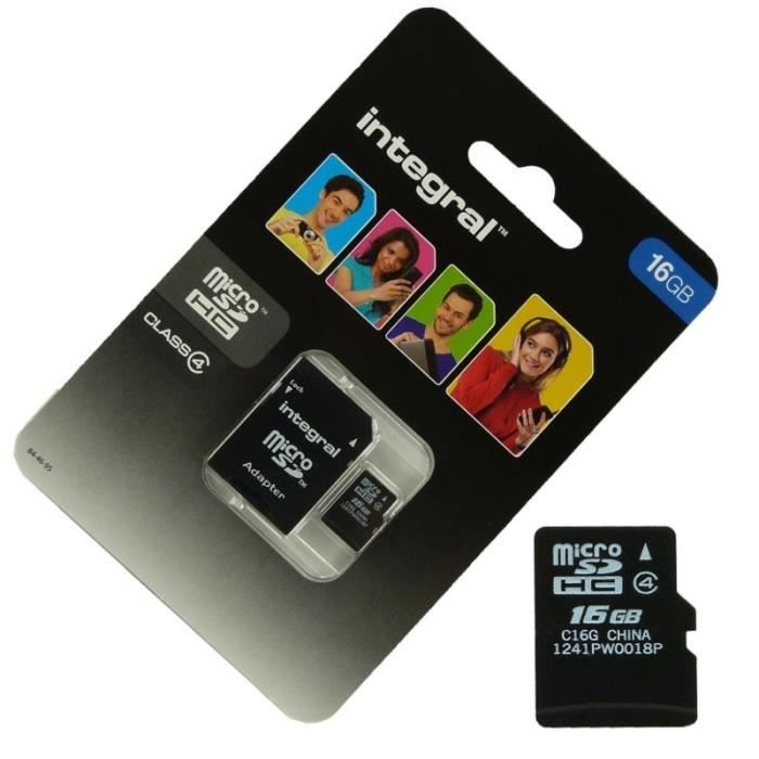Carte Mémoire Micro SD 32 Go classe 4 Pour Sony Xperia L3