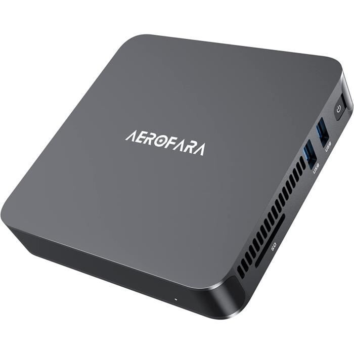AEROFARA Mini PC AERO 2 PRO Windows 11 8GB DDR4/128GB M.2 SSD BT4.2