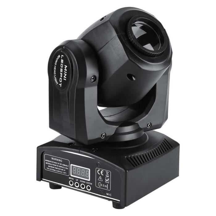 Pack 4 Projecteurs LED RGBW Scène - Lumière Disco DMX512 Activée Par Son