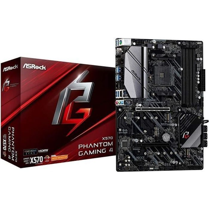 Acheter ASRock x570 Phantom Gaming 4 AMD x570 AM4 DDR4 PCIe 4.0 Dual M.2 2-Way Crossfire Intel GbE USB 3.2 Gen2 A ATX Reconditionné - 179,89 € ASRock x570 Phantom Gaming 4 AMD x570 AM4 DDR4 PCIe 4.0 Dual M.2 2-Way Crossfire Intel GbE USB 3.2 Gen2 A ATX Reconditionné - ASRock reconditionné disponible sur Cdiscount Seconde Vie
