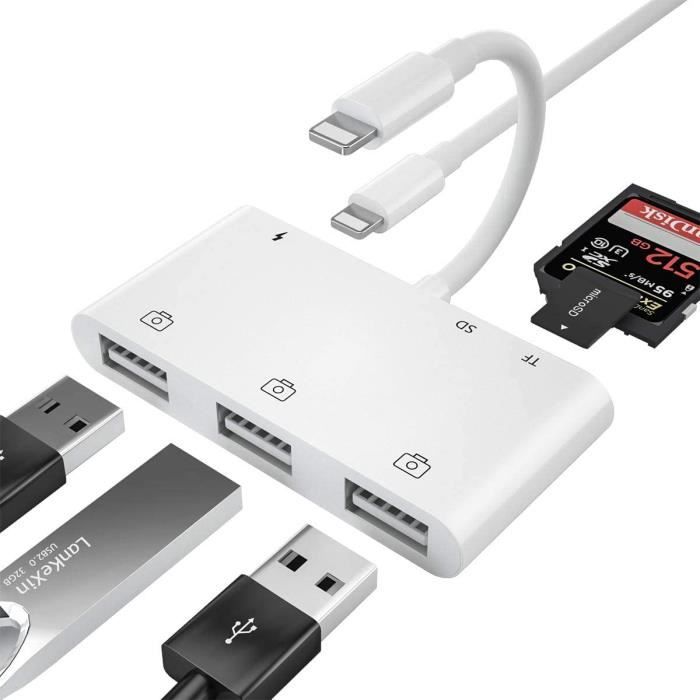 Adaptateur Prise DC Vers USB-C Pour Caméras Extérieures - Compatible Panneaux Solaires, Systèmes De Sécurité, Camping-car - 13