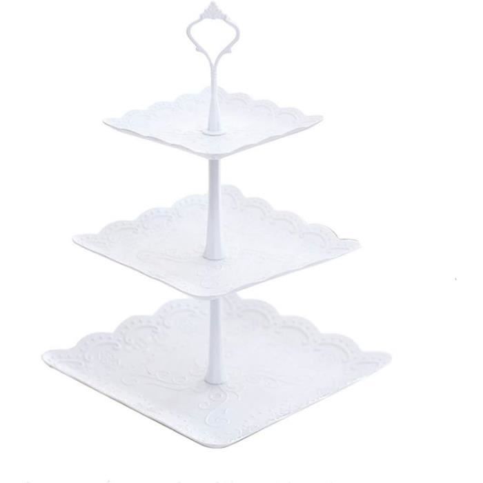 Présentoir Plateau De Gâteaux Bonbons, Support À Cupcake, 3 Étages