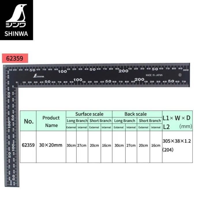 Jauge De Mesure Shinwa 62603 – Cône Diamètre Précision 0,1mm, Fabriqué Au Japon