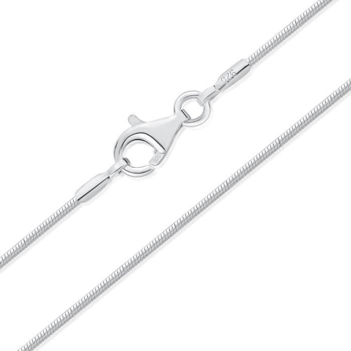 Chaine maille Serpent, Chaines de cou en Argent Massif