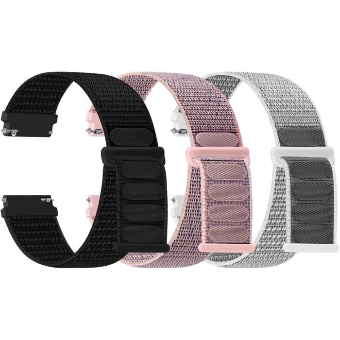 Bracelet De Montre En Daim à Libération Rapide - Largeur 16-22 Mm, Boucle Inox - Pour Homme/femme - 4