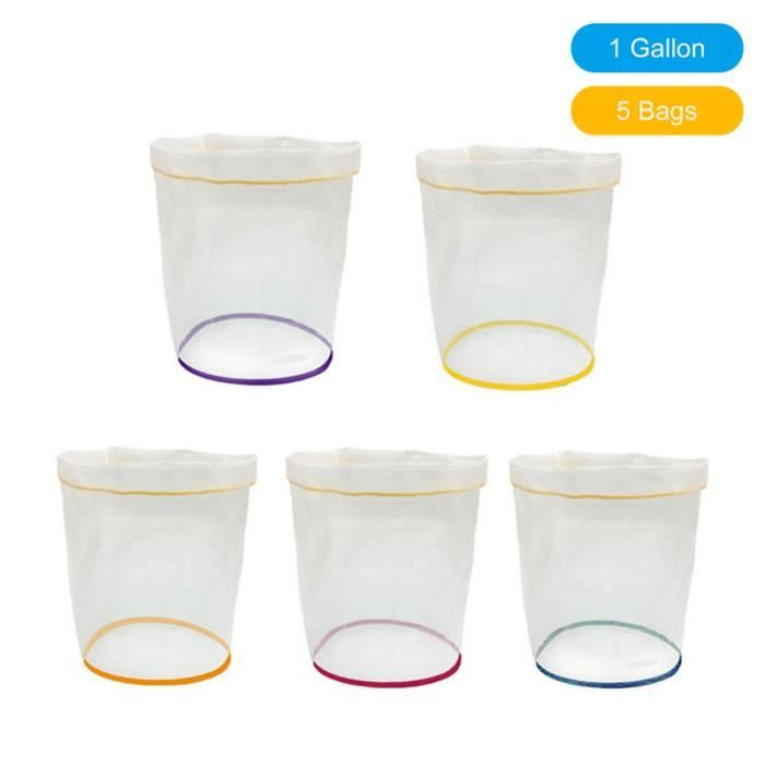 Sac à bulles de 220 microns en maille de 32 gallons - Kit d'extraction de glace et d'extraction hydroponique