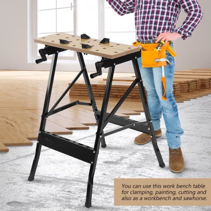 ETABLI PLIANT ETAU DE SERRAGE NEUF table pliable