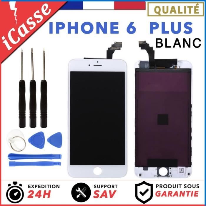 Ecran Complet Blanc ( Lcd Vitre Châssis ) - Pour Iphone 6s Plus Pièces Détachées Pour Iphone - Foto 7
