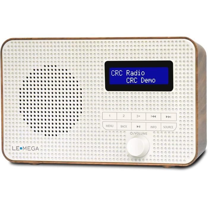 Lemega Dr1 Radio Numérique PortabdabDab+ Et Fm,Radio Dab Portable