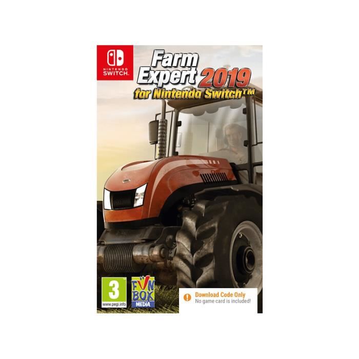 Jeu De Simulation - Farm Expert 2019 - Nintendo Switch - Edition Standard - Pegi 3+