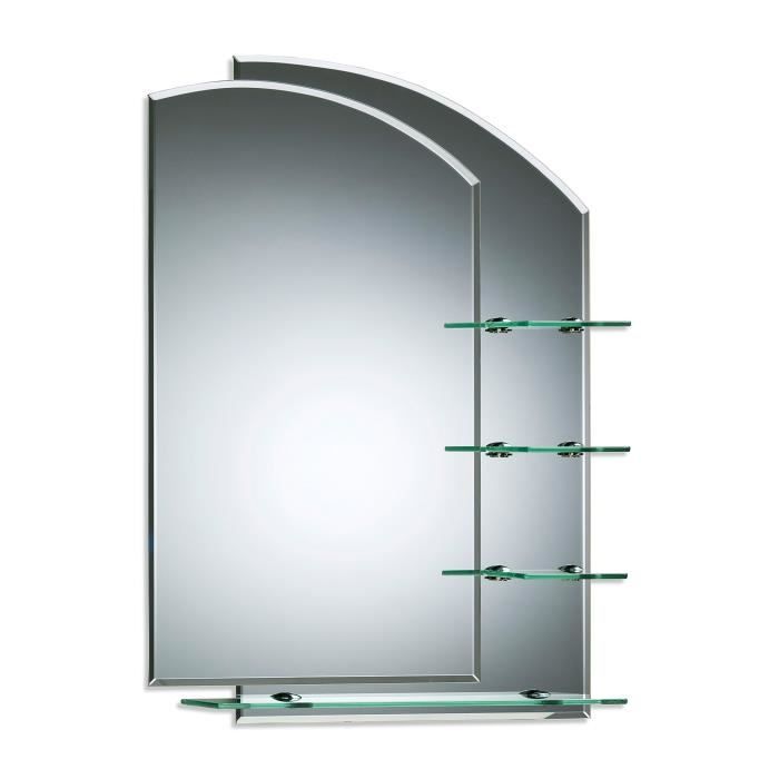 Miroir De Salle De Bain Avec Etageres Splendide Design Nautique