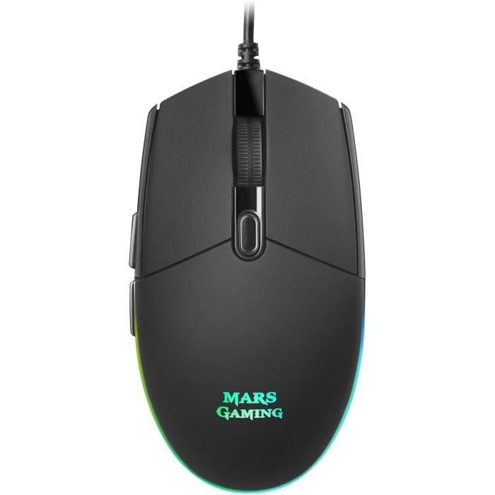 Mars Gaming MMW3W, carte de jeu connectée, RGB Flow