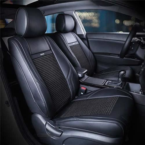 Housse de siège de voiture - modèle Luxe R1 - Noir