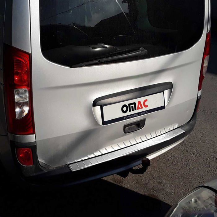 Protection Seuil Pare-chocs Arrière OMAC Pour Mercedes Citan 2012-2021 Acier Inox