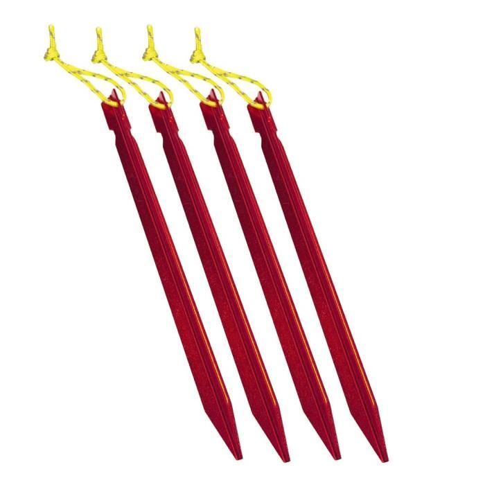 Lot De 5 Piquets De Tente En Aluminium 23cm – Piquets De Jardin Colorés
