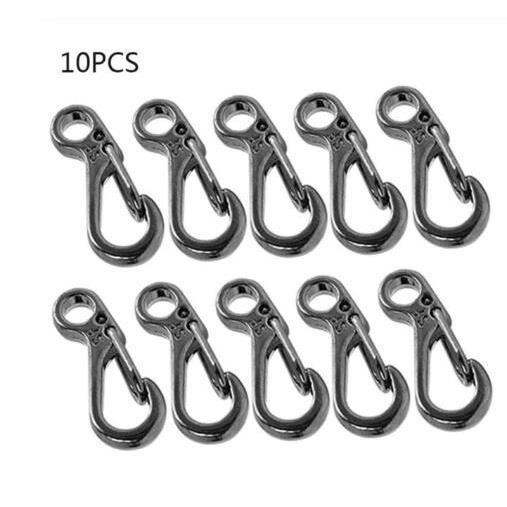 Kit Mousquetons Et Boucles En Métal - 36 Pièces Or - Pour Sacs, Ceintures, Colliers Animaux Et DIY