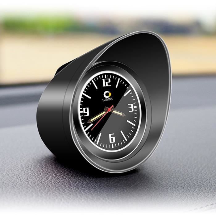 Noir - Horloge De Tableau De Bord De Voiture, Décoration Intérieure De  Montre À Quartz Pour Smart 451 453 For - Cdiscount Auto