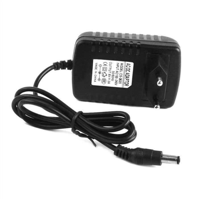 TOP CHARGEUR * Adaptateur Secteur Alimentation Chargeur 6V pour Vélo  Elliptique Striale EPS-540-2 : : Informatique