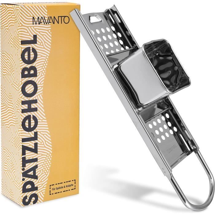 Grattugia Multifunzione Cucina Attrezzo Per Spätzle In Acciaio Inox | Con Slitta Regolabile, Multifunzione Per Pasta, Gnocchi, Verdure Pasta Fresca