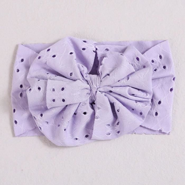 PD03897-BAVOIR.Bandeau élastique Pour Bébé. Accessoires Pour Cheveux. Turban Pour Enfants