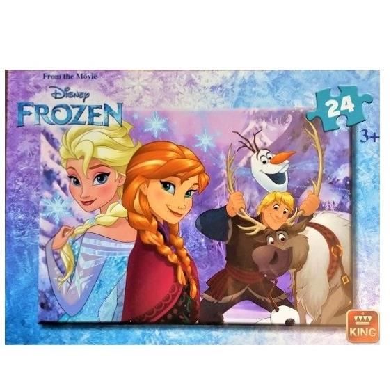 Puzzle La Reine Des Neiges - Frozen - 24pcs - Cdiscount Jeux - Jouets