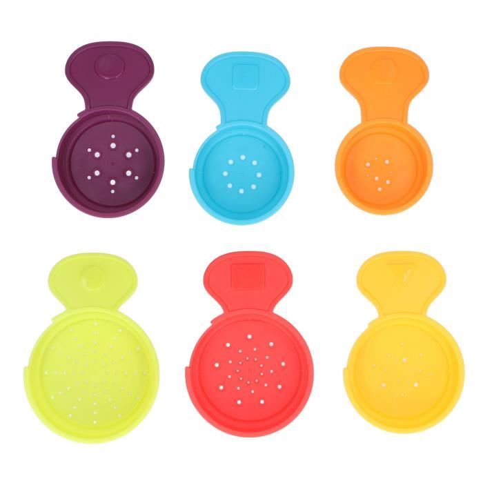 ESTINK Jouet d'apprentissage de gobelets empilables 10 Tasses de Jouets éducatifs Empilables ESTINK Jouet d'apprentissage de gobelets empilables 10 Tasses de Jouets éducatifs Empilables
