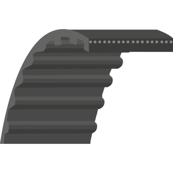 Courroie simple crantage qualité d'origine TORO - WHEEL HORSE, adaptable pour Groundmaster 500 & 100