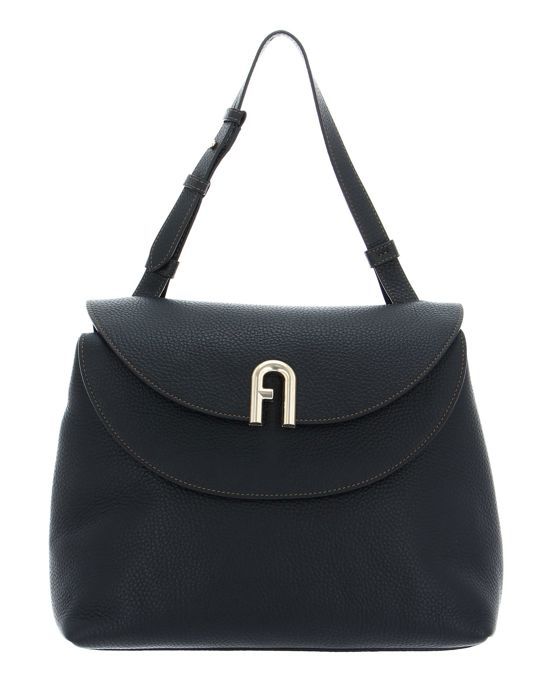 FURLA Sac à main noir en cuir pour femme - Primula Top Handle Nero 176093 FURLA Sac à main noir en cuir pour femme - Primula Top Handle Nero 176093