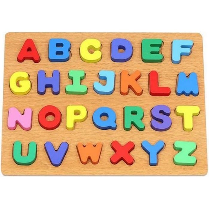 Puzzle Bouton En Bois Alphabet 26 Lettre Pieces Enfant Bebe Guizmax Cdiscount Jeux Jouets Puzzle Bouton En Bois Alphabet 26 Lettre Pieces Enfant Bebe Guizmax Cdiscount Jeux Jouets