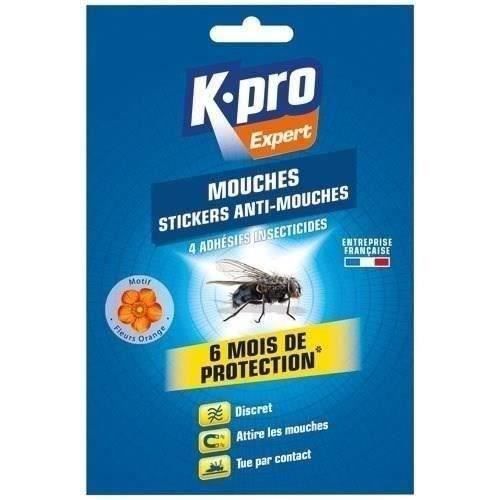 Adhésif anti-mouches - lot de 4 - Cdiscount Au quotidien
