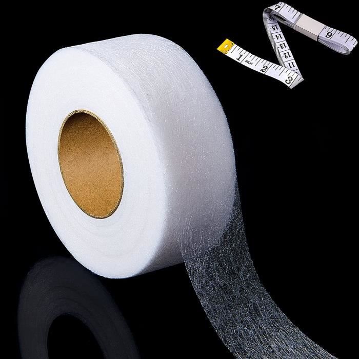 YZROHYI 2 Pièces Ruban Thermocollant Pour Ourlet 10 M,Bande