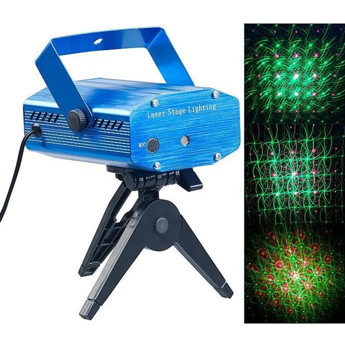 Projecteur Laser D'extérieur Effet Ciel Étoile vert/rouge