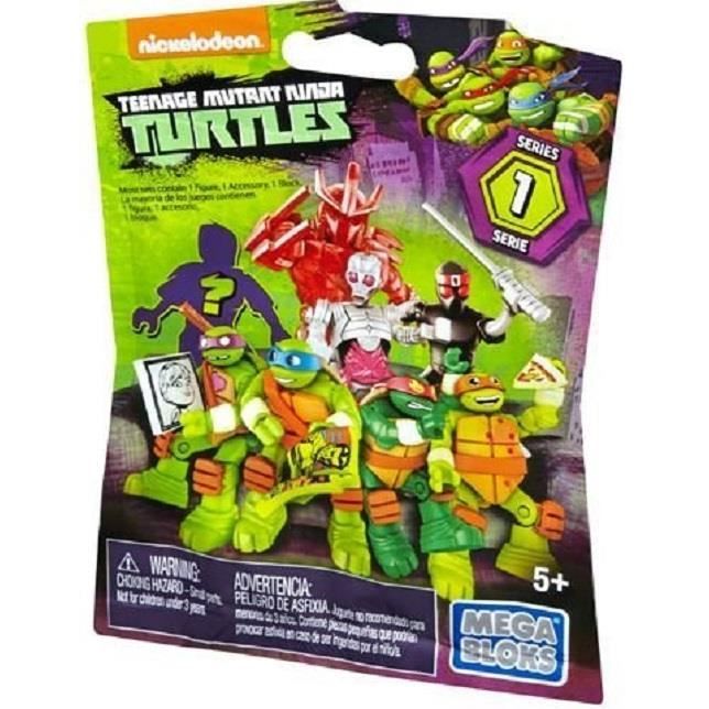 Mega Bloks Tortues Ninja 1 Figurine Miniature Serie 1 Modele Aleatoire Cdiscount Jeux Jouets