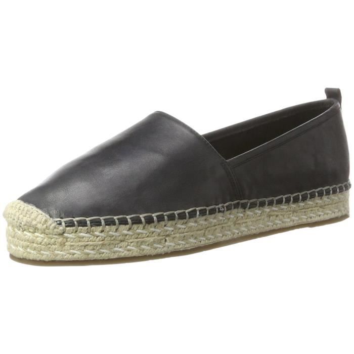Aldo Tabet, Espadrilles Femme D4BTN Noir - Cdiscount