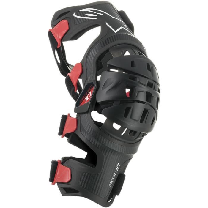 Genouillère ALPINESTARS BIONIC-10 CARBON KNEE BRACE LEFT - Moto Expert