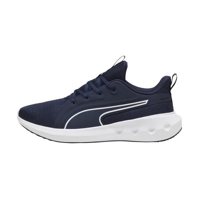 Puma Basket à Lacets Puma Softride Carson - Marine - Blanc - Noir