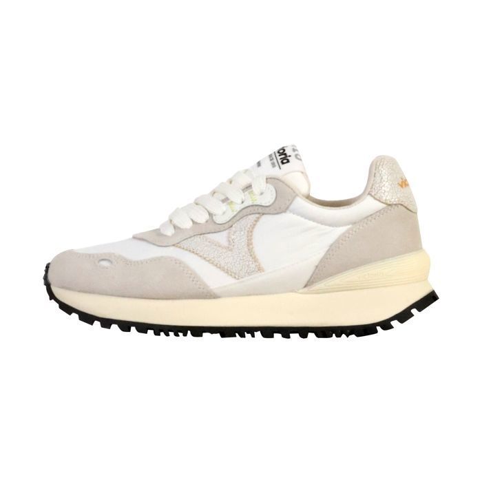 Victoria Basket Cuir Victoria Viento Nylon - Hielo
