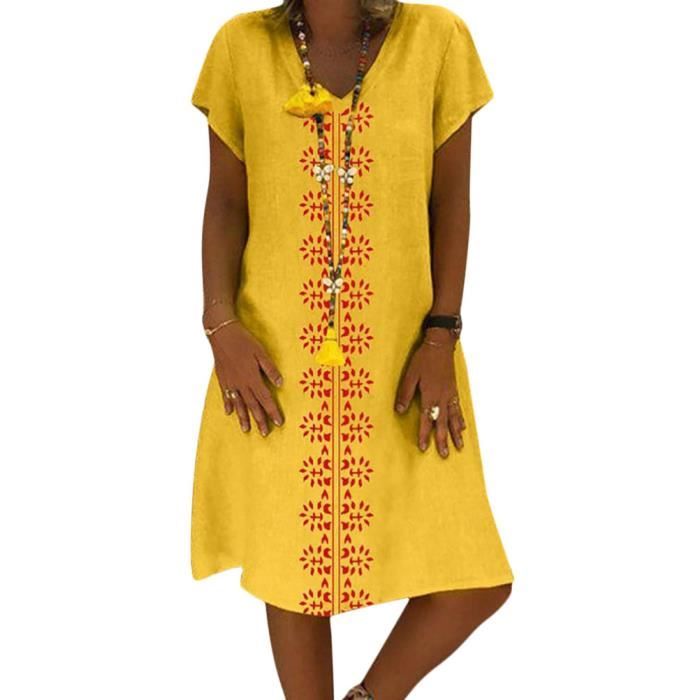 Haut Tunique Ou Robe Courte Miss Liberto - Taille 36/38 - Gris - Occasion Très Bon état