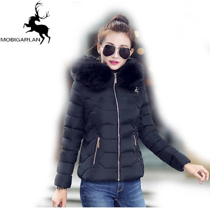 Mobigarlan Doudoune Femme Tres Chaude Doudoune Femme De Hiver Marque Vetement Doudoune Noir Achat Vente Doudoune Soldes Sur Cdiscount Des Le 20 Janvier Cdiscount