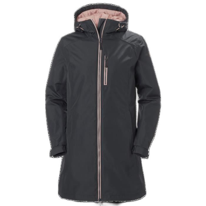 Veste femme Helly Hansen long belfast winter ebony XS Ebony
