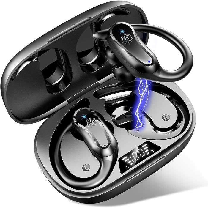 Écouteurs Bluetooth Mysic Avec Réduction De Bruit ENC - Autonomie 42h, IPX7 étanche, Bluetooth 5.3, écran LED, 4 Micros