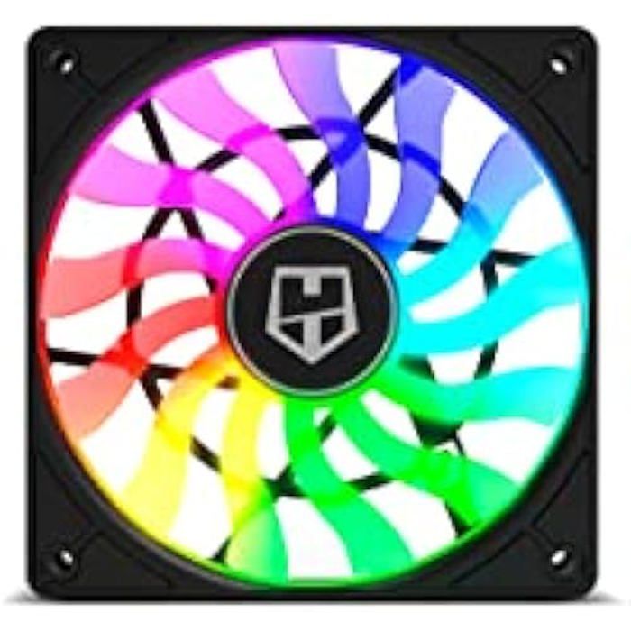 NOX SLIM FAN Boitier PC Ventilateur 12 cm Translucide 1 pièce Neuf - vue 5