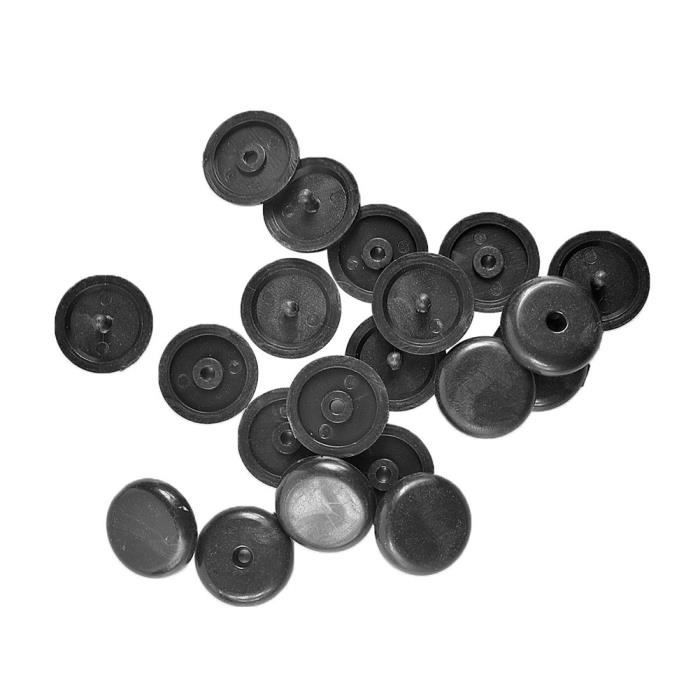Meilleurs prix pour Bouton d'arrêt de ceinture de sécurité en plastique pour voiture - OMABETA - Lot de 10 - Vert