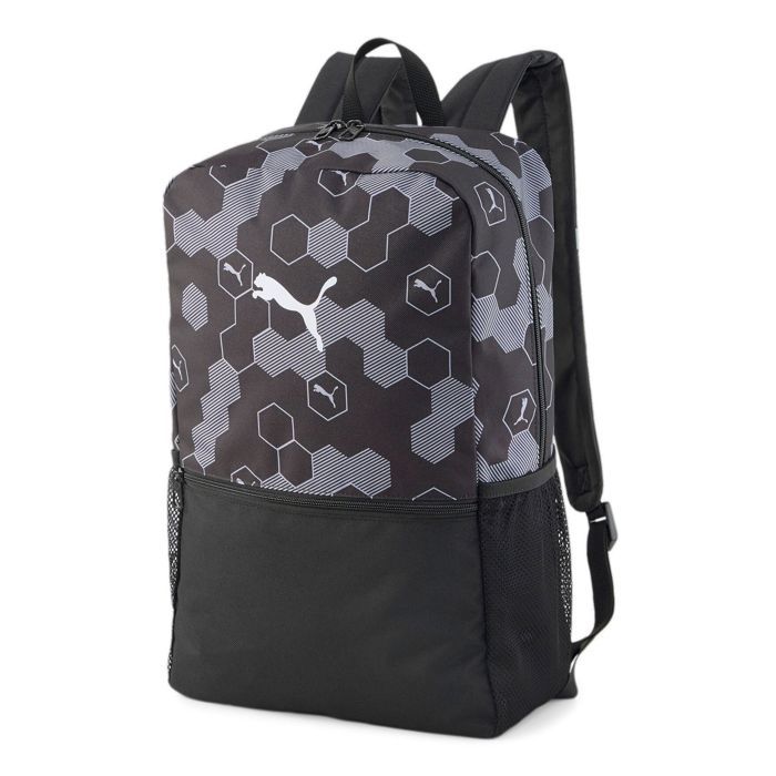 PUMA Sac à dos de loisirs noir gris pour femme et homme - Beta Backpack PUMA Black-Logo Pixel AOP 213060