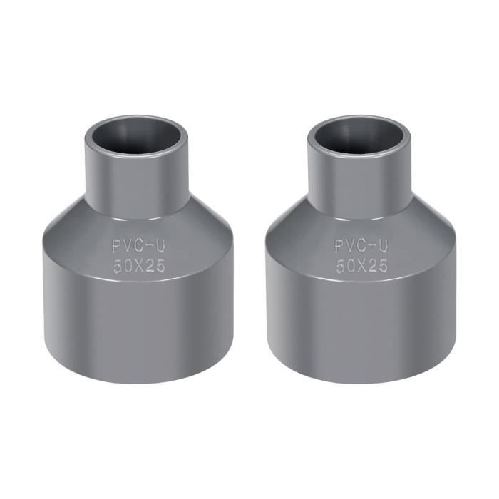 Raccord Réducteur PVC 63mm X 75mm - Pour Tuyauterie DWV, Plomberie, Irrigation - Connexion étanche, Facile à Installer